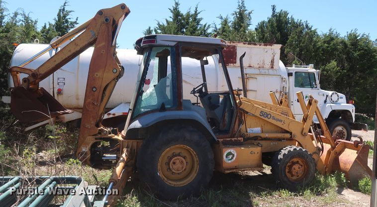 image for item GS9835 1995 Case 580 Super L  backhoe