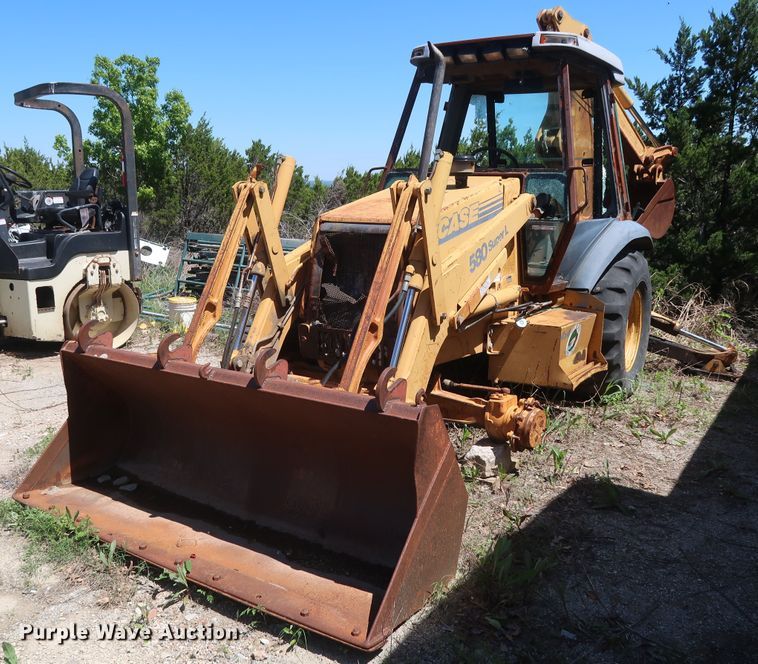 image for item GS9835 1995 Case 580 Super L  backhoe