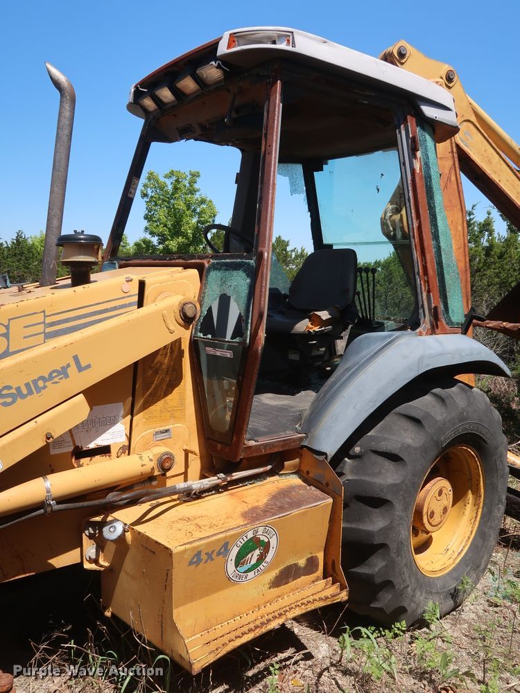 image for item GS9835 1995 Case 580 Super L  backhoe