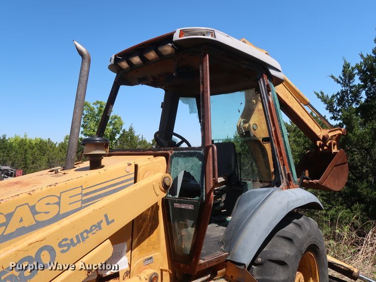 image for item GS9835 1995 Case 580 Super L  backhoe