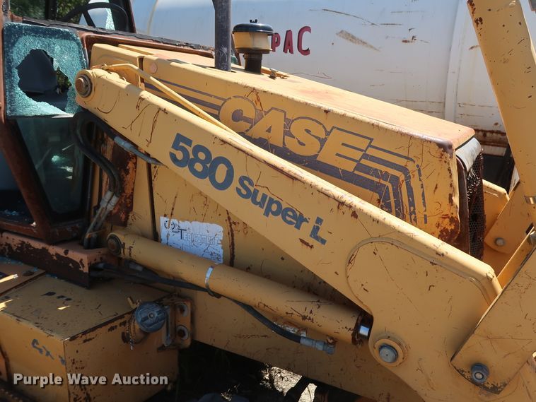 image for item GS9835 1995 Case 580 Super L  backhoe