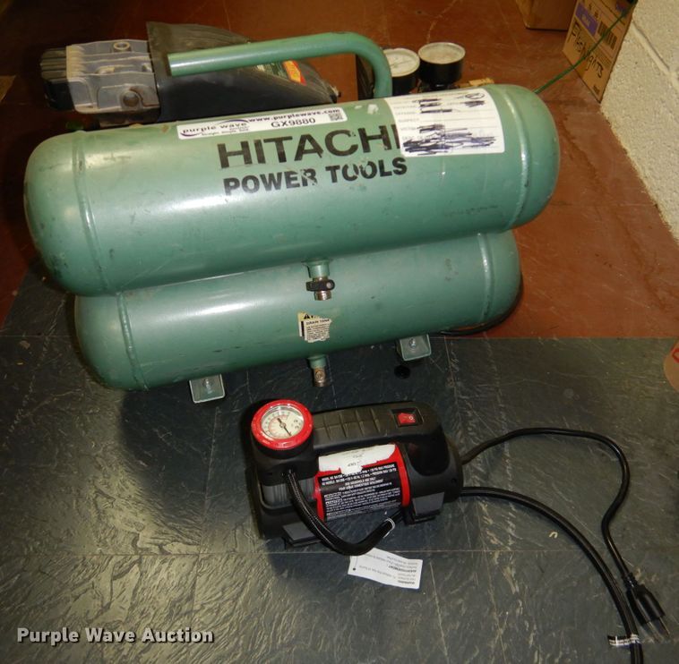 image for item GX9880 (2) air compressors