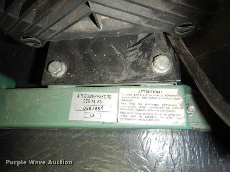 image for item GX9880 (2) air compressors