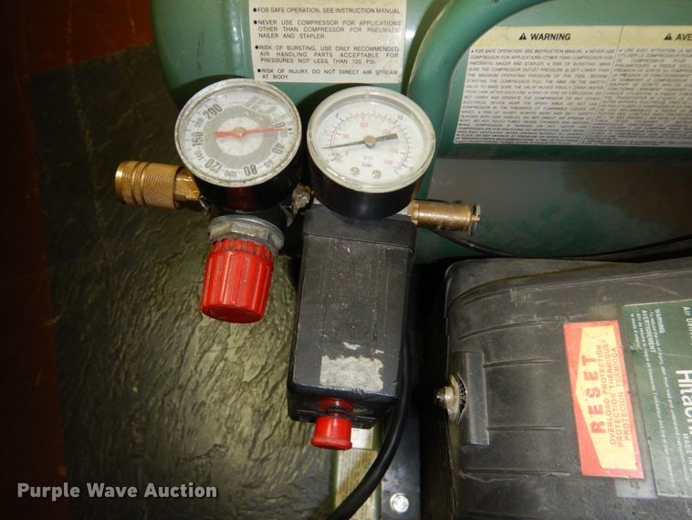 image for item GX9880 (2) air compressors