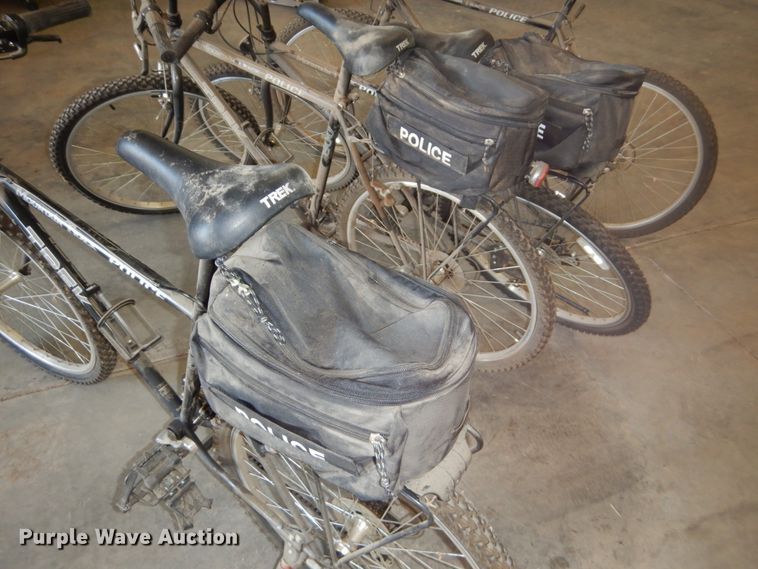 image for item GX9889 (4) Trek Mountain Track 800 police bicycles