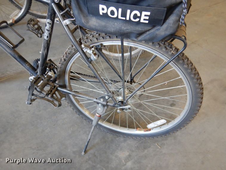 image for item GX9889 (4) Trek Mountain Track 800 police bicycles