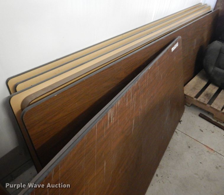 image for item GX9892 (5) 8' folding tables