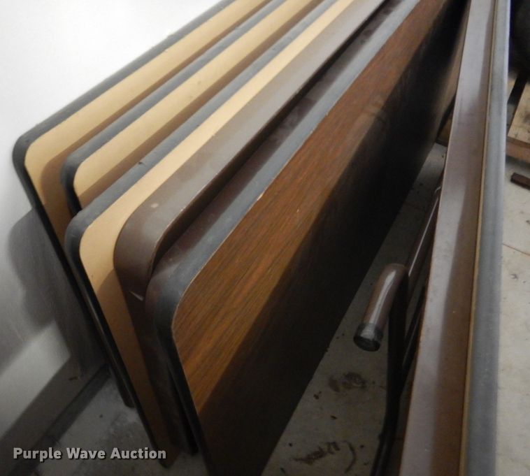 image for item GX9892 (5) 8' folding tables