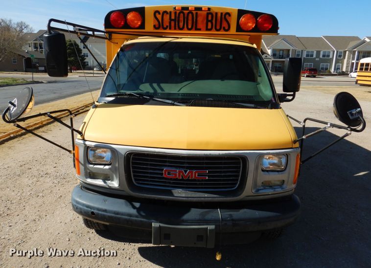 image for item GX9894 2001 GMC Savana G3500 Collins school bus