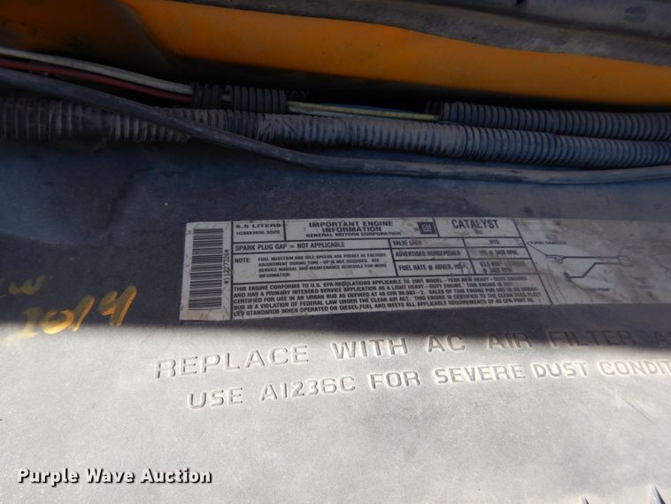 image for item GX9894 2001 GMC Savana G3500 Collins school bus