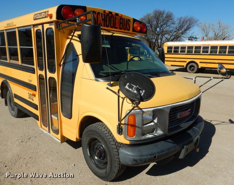 image for item GX9894 2001 GMC Savana G3500 Collins school bus