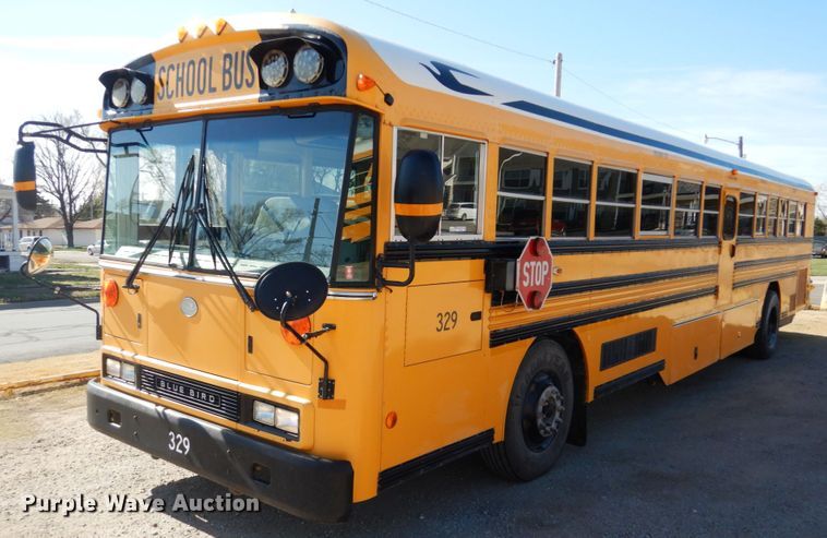 image for item GX9895 2009 Blue Bird All American school bus
