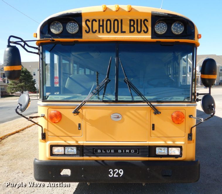 image for item GX9895 2009 Blue Bird All American school bus