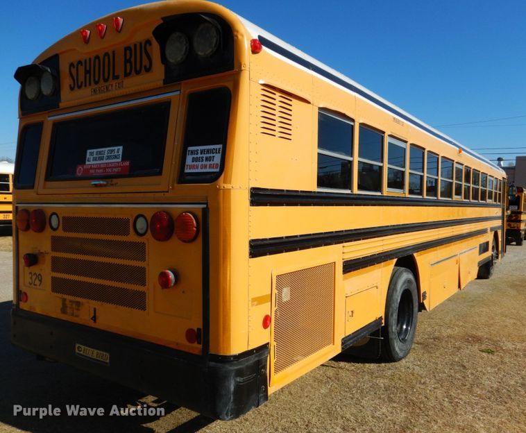 image for item GX9895 2009 Blue Bird All American school bus