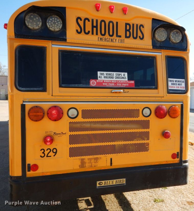 image for item GX9895 2009 Blue Bird All American school bus