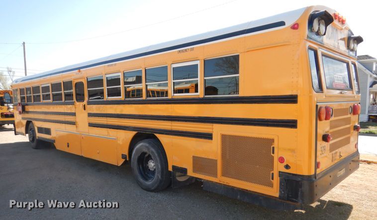 image for item GX9895 2009 Blue Bird All American school bus