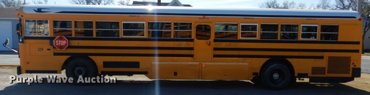 image for item GX9895 2009 Blue Bird All American school bus
