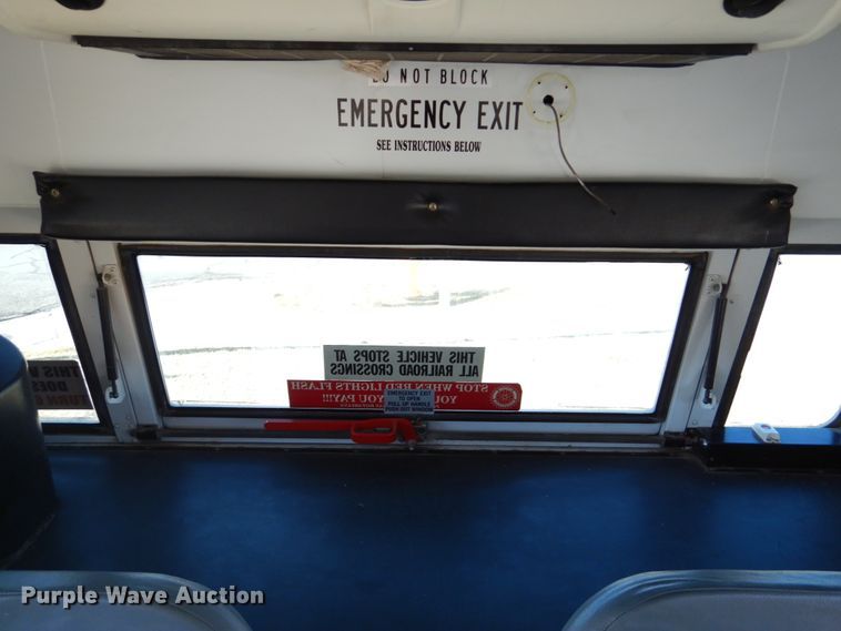 image for item GX9895 2009 Blue Bird All American school bus