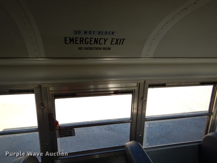 image for item GX9895 2009 Blue Bird All American school bus