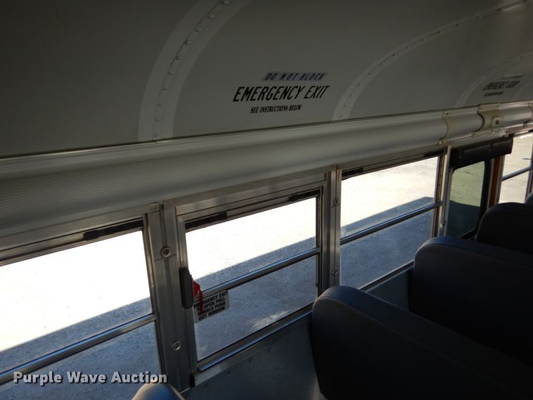 image for item GX9895 2009 Blue Bird All American school bus