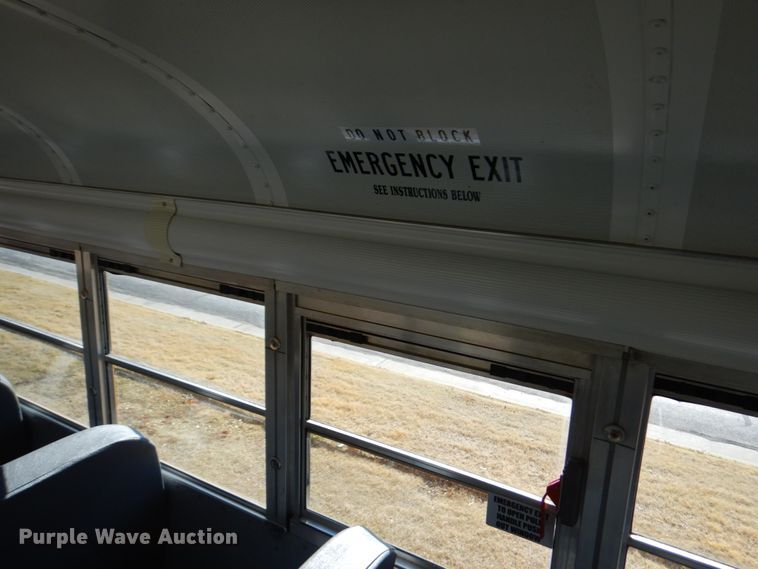 image for item GX9895 2009 Blue Bird All American school bus