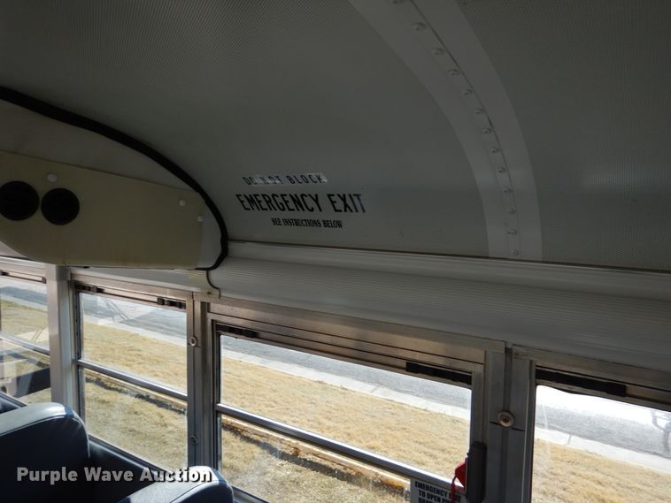 image for item GX9895 2009 Blue Bird All American school bus