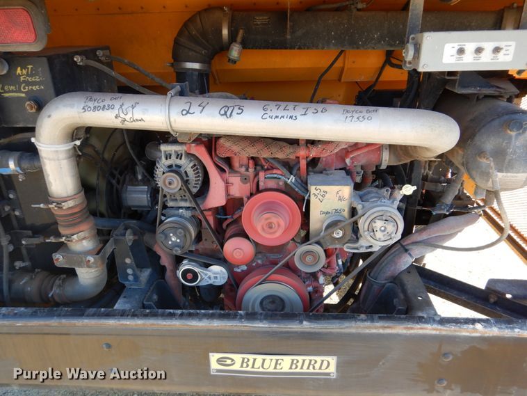 image for item GX9895 2009 Blue Bird All American school bus