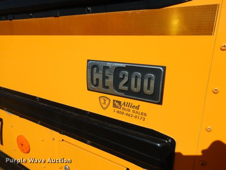 image for item GX9896 2005 International CE200 school bus