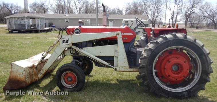 image for item GY9002 1967 Massey-Ferguson 180 tractor