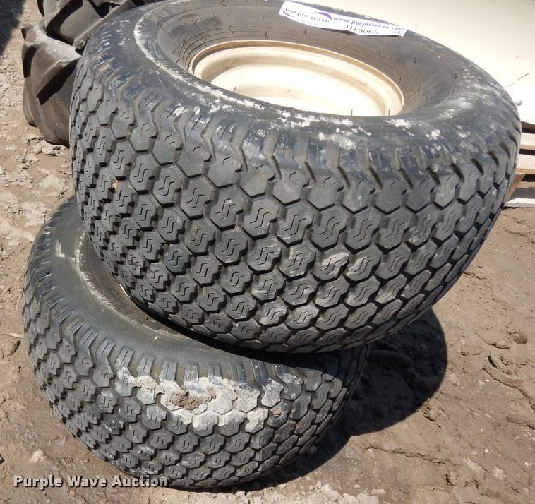 image for item HT9065 (2) Kenda 20 x 10.00-8 tires and wheels