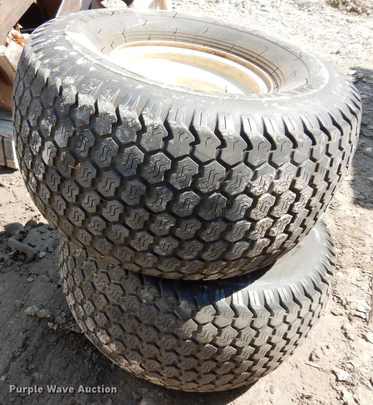 image for item HT9065 (2) Kenda 20 x 10.00-8 tires and wheels