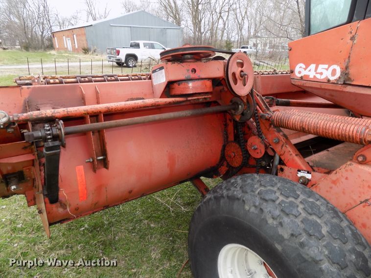 image for item DG2563 Hesston 6450 windrower