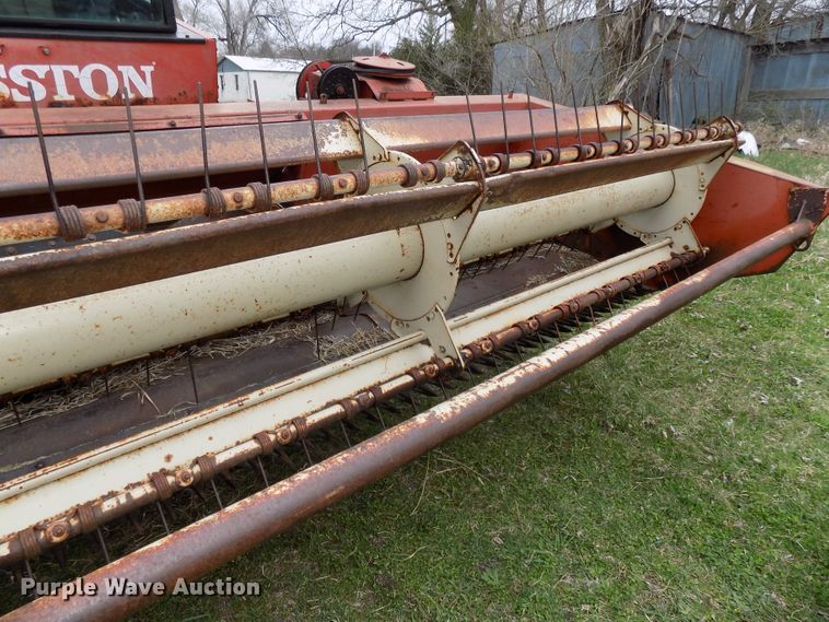 image for item DG2563 Hesston 6450 windrower