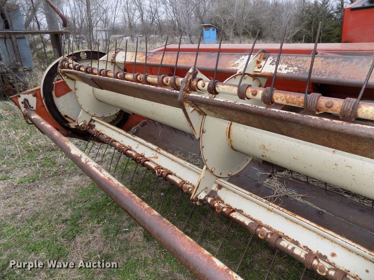 image for item DG2563 Hesston 6450 windrower