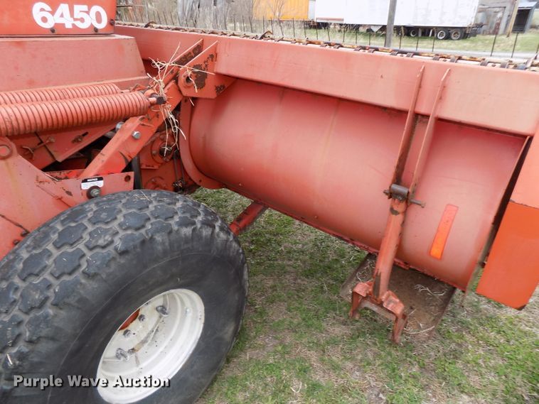 image for item DG2563 Hesston 6450 windrower