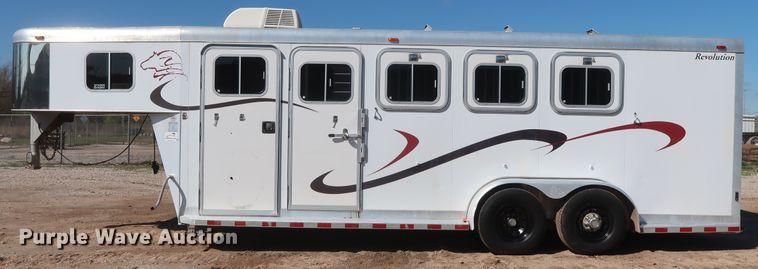 image for item DG7136 2000 Sooner Revolution livestock trailer