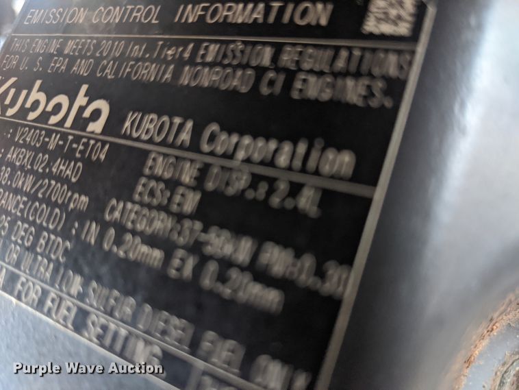 image for item DG7148 2010 Kubota MX5100D MFWD tractor