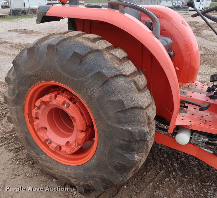 image for item DG7148 2010 Kubota MX5100D MFWD tractor