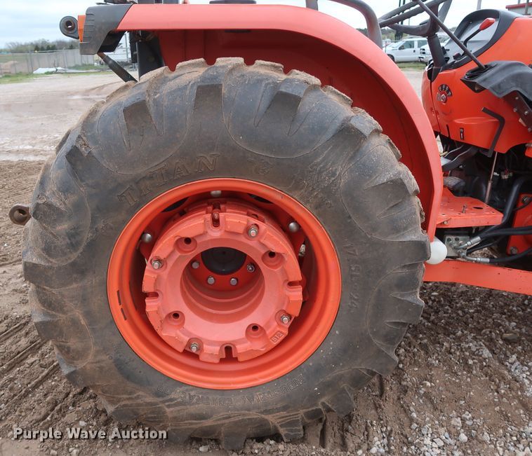 image for item DG7148 2010 Kubota MX5100D MFWD tractor