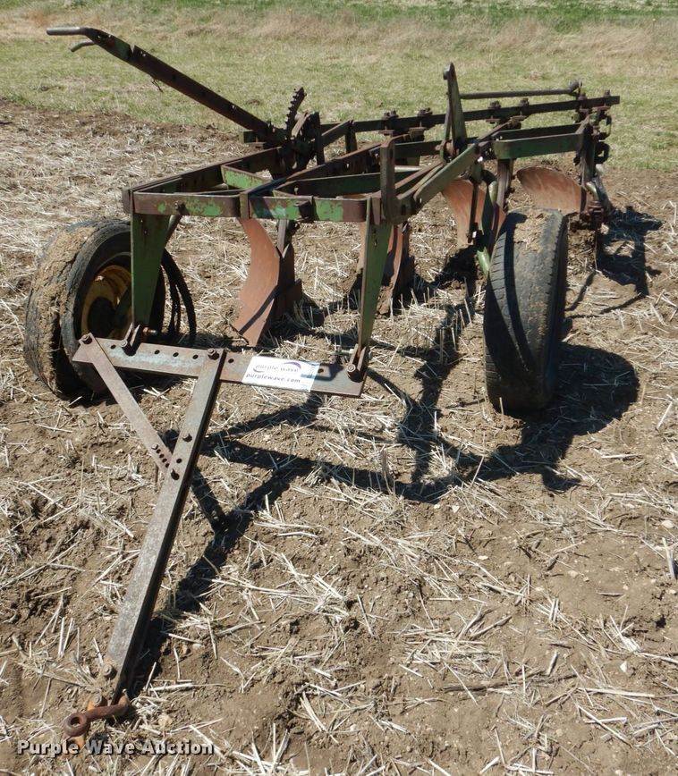 Four bottom plow in Ellsworth, KS Item DJ3097 sold Purple Wave