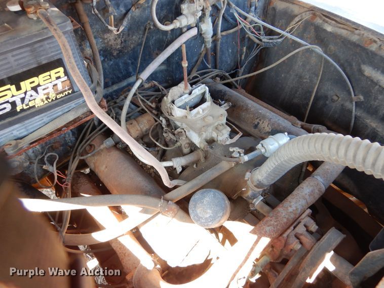 image for item DJ3109 1950 Ford F6 grain truck