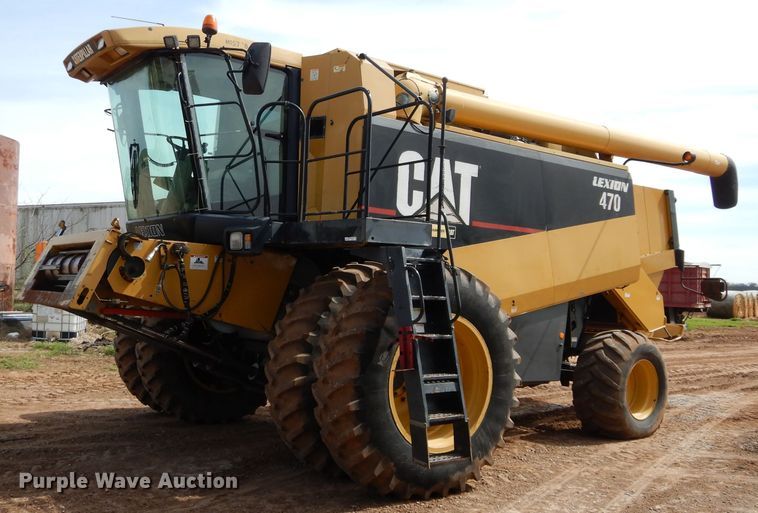 image for item GK9149 2001 Caterpillar Lexion 470 combine