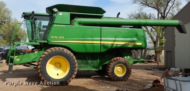 image for item GK9163 2009 John Deere 9770 STS combine