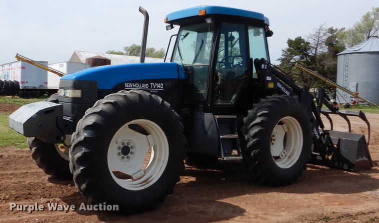 image for item GK9164 New Holland TV140 bi-directional tractor