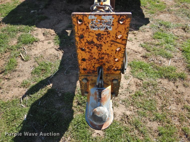 image for item GN9761 2003 Butler LT-1014-H tilt deck equipment trailer