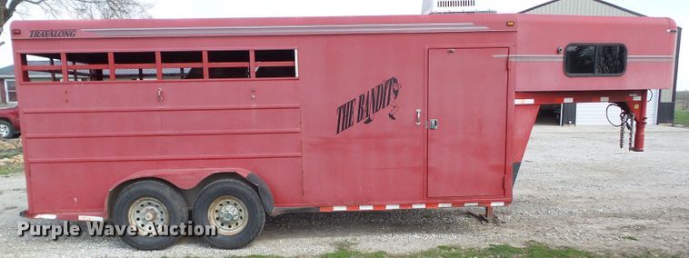 image for item GW9988 2001 Travalong livestock trailer