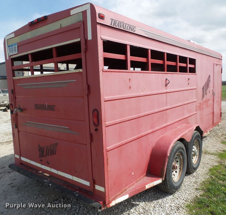 image for item GW9988 2001 Travalong livestock trailer