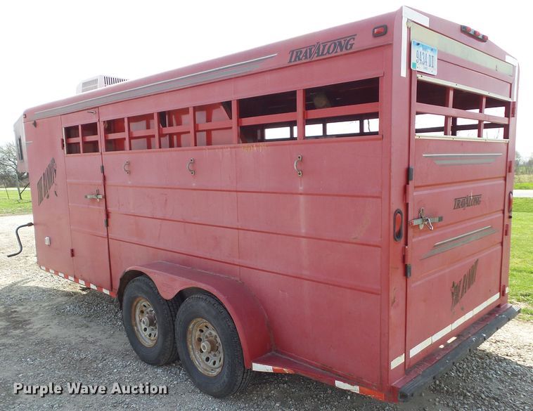 image for item GW9988 2001 Travalong livestock trailer