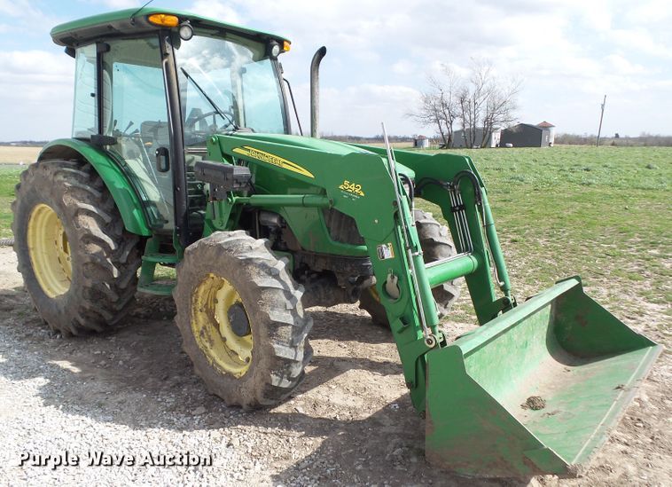 image for item GW9990 2006 John Deere 5525 MFWD tractor