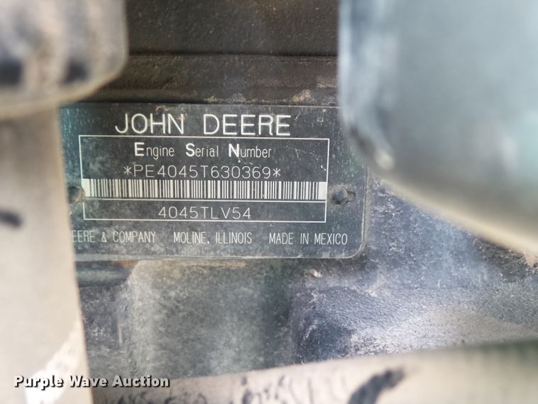 image for item GW9990 2006 John Deere 5525 MFWD tractor